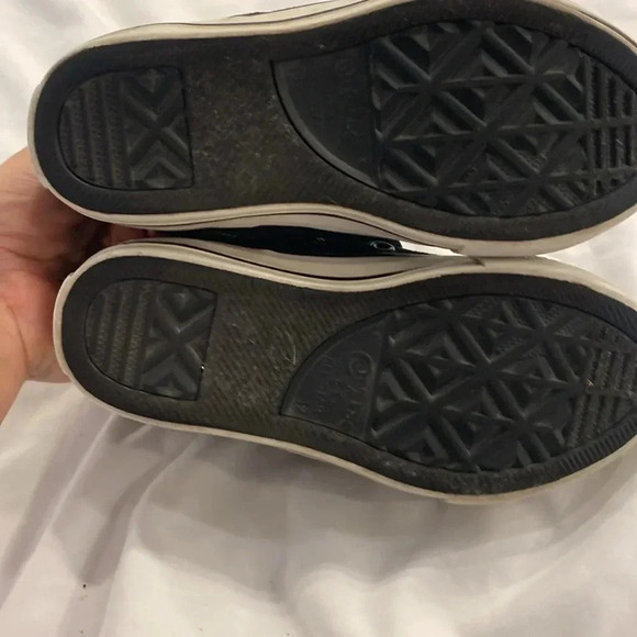 💚 Converse | Black Converse kids sneakers - kids size 12 - Picture 8 of 8